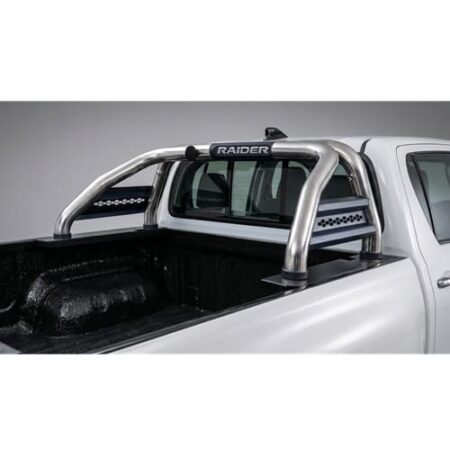 Toyota Hilux Travo Honeycomb Stainless Sports Bar at Bromvoel Outdoor Accessories