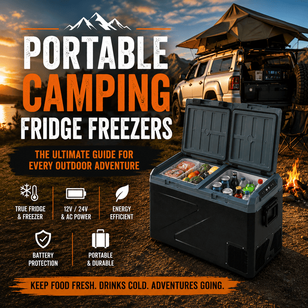 Zalptic Fridge Freezer Outdoor Camping at Bromvoel Outdoor Accessories