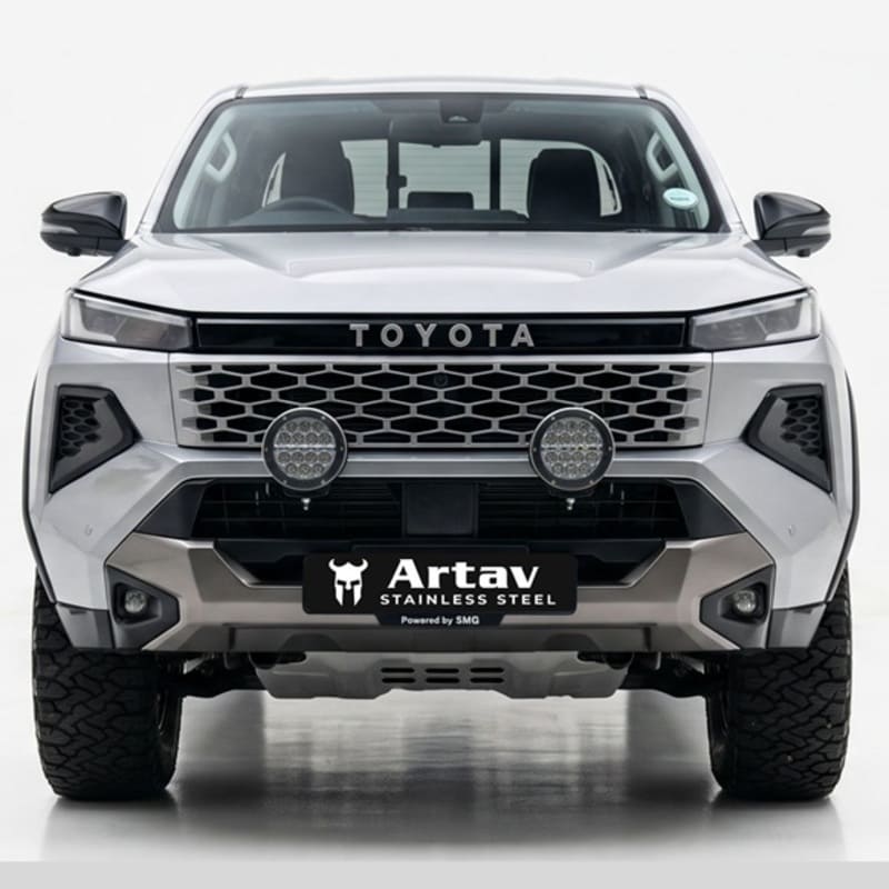 Hilux Grill Spotlight Brackets at Bromvoel Outdoor Accessories
