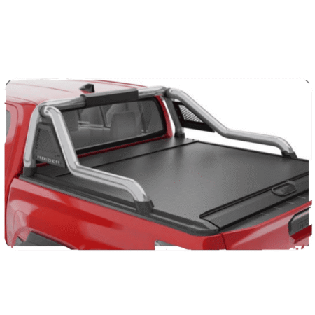 Toyota Travo Raider 2026+ Black Long Leg Rolla Top Compatible Roll Bar / Sports Bar at Bromvoel Outdoor Accessories