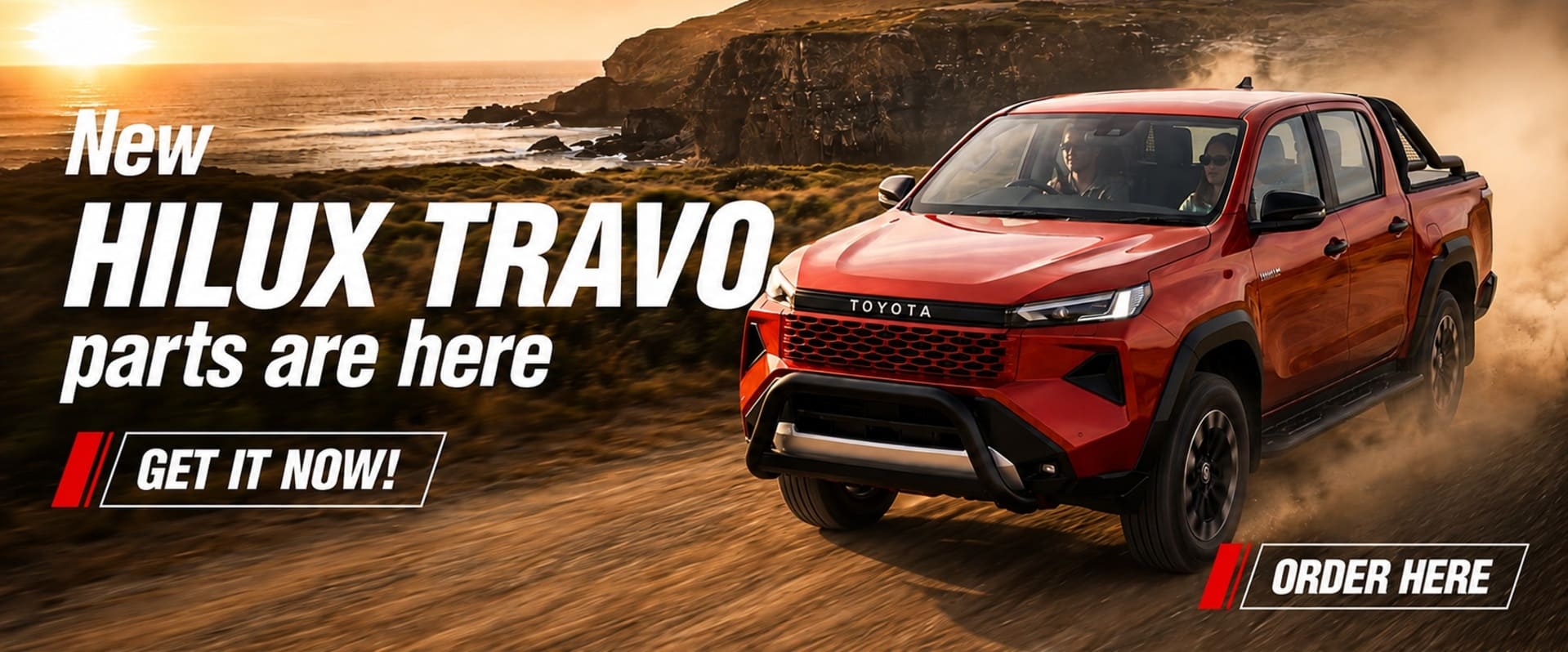 Toyota Hilux Travo Styling Accessories at Bromvoel Outdoor Accessories