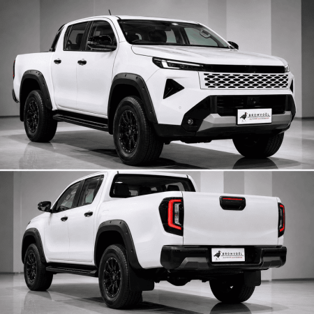 Hilux Travo Wheel Arches at Bromvoel Outdoor Accessories