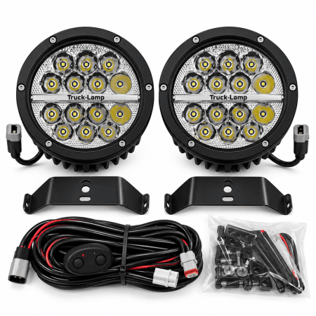 Truck-Lamp 7 inch Spotlight Set at Bromvoel Outdoor Accessories