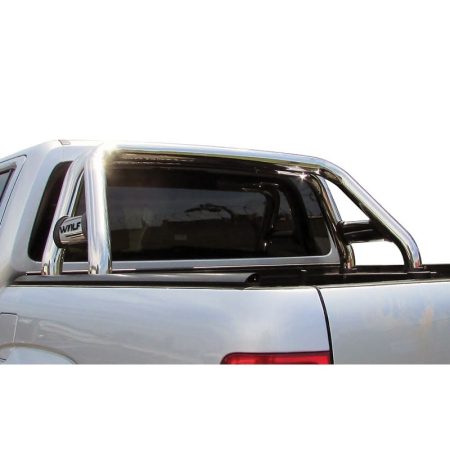 Amarok 2011 to 2016 Stainless Steel Sportsbar with Shorter Oval Side Tubes AT Bromvoel Outdoor Accessories