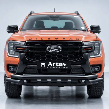 Ford Ranger Next Gen APEX Front Styling Bar Black at Bromvoel Outdoor Accessories