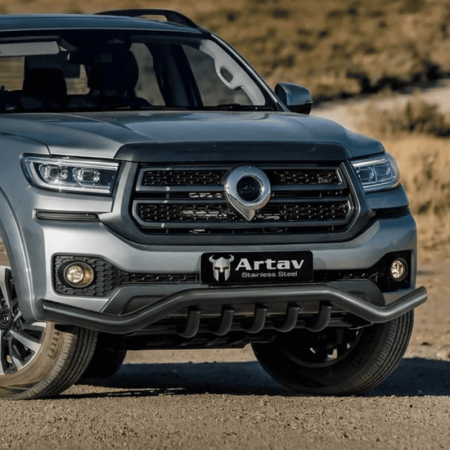 GWM P300 PREDATOR Front Styling Bar Black at Bromvoel Outdoor Accessories