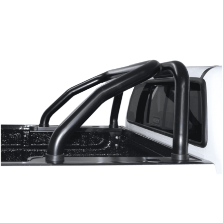 Isuzu DMAX Fleet Sports Bar Single Cab Black (Fits Gen 7 Model) at Bromvoel Outdoor Accessories