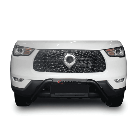 GWM P-Series Black Nudge Bar at Bromvoel Outdoor Accessories